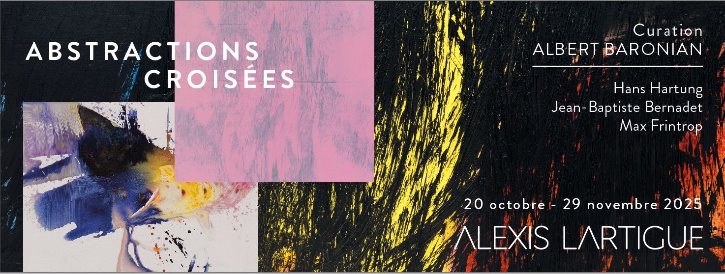 Abstractions Croisées, Hans Hartung / Jean Baptiste Bernadet et Max Frintrop, curation: Albert Baronian