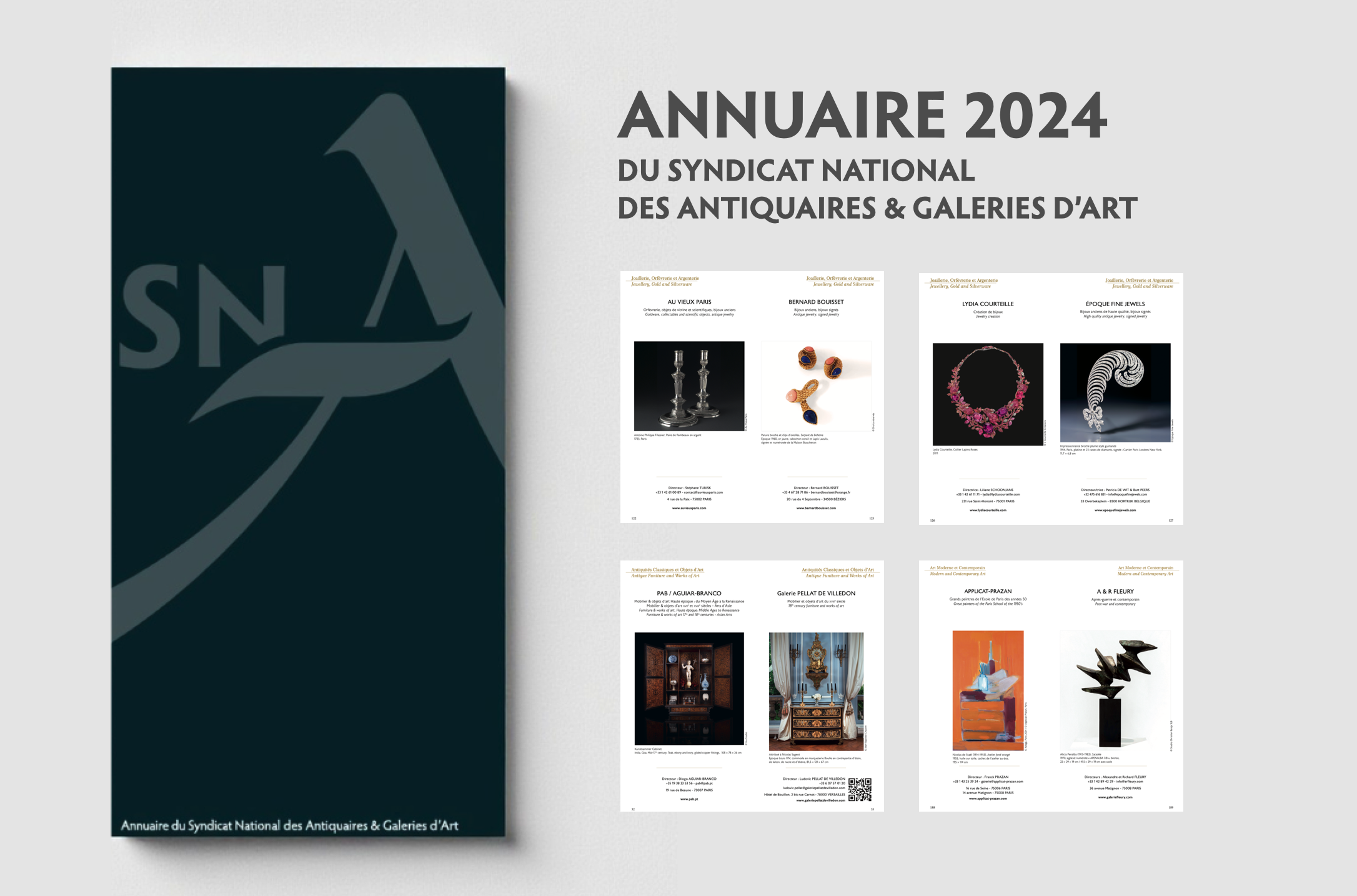 Annuaire 2024 du Syndicat National des Antiquaires & Galeries d'art