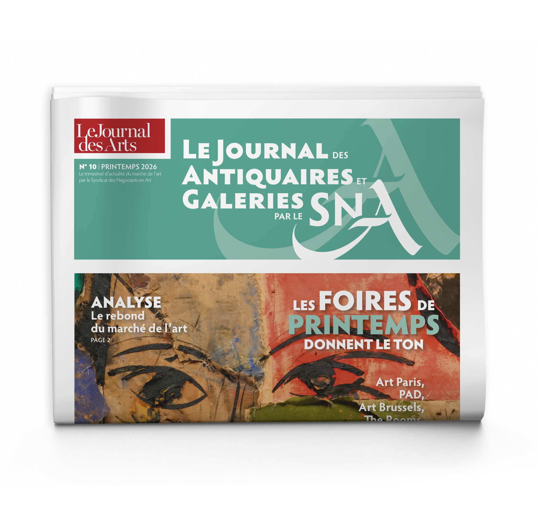 Le N°10 du Journal des Antiquaires et Galeries est paru le 3 avril