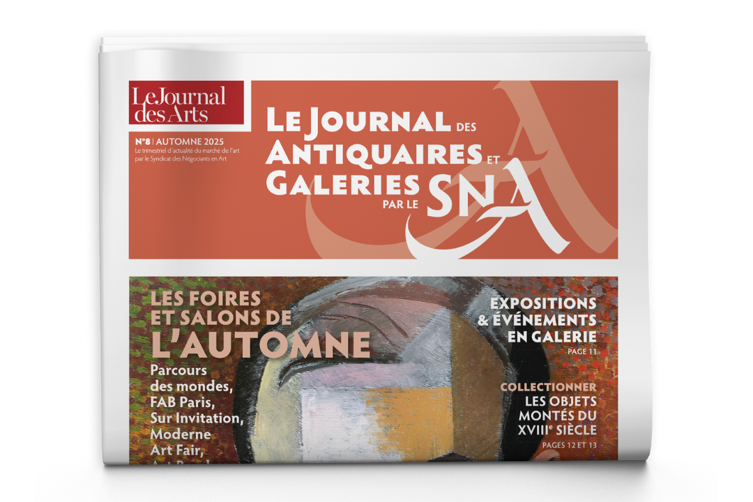 Le N°8 du Journal des Antiquaires et Galeries est paru le 5 septembre