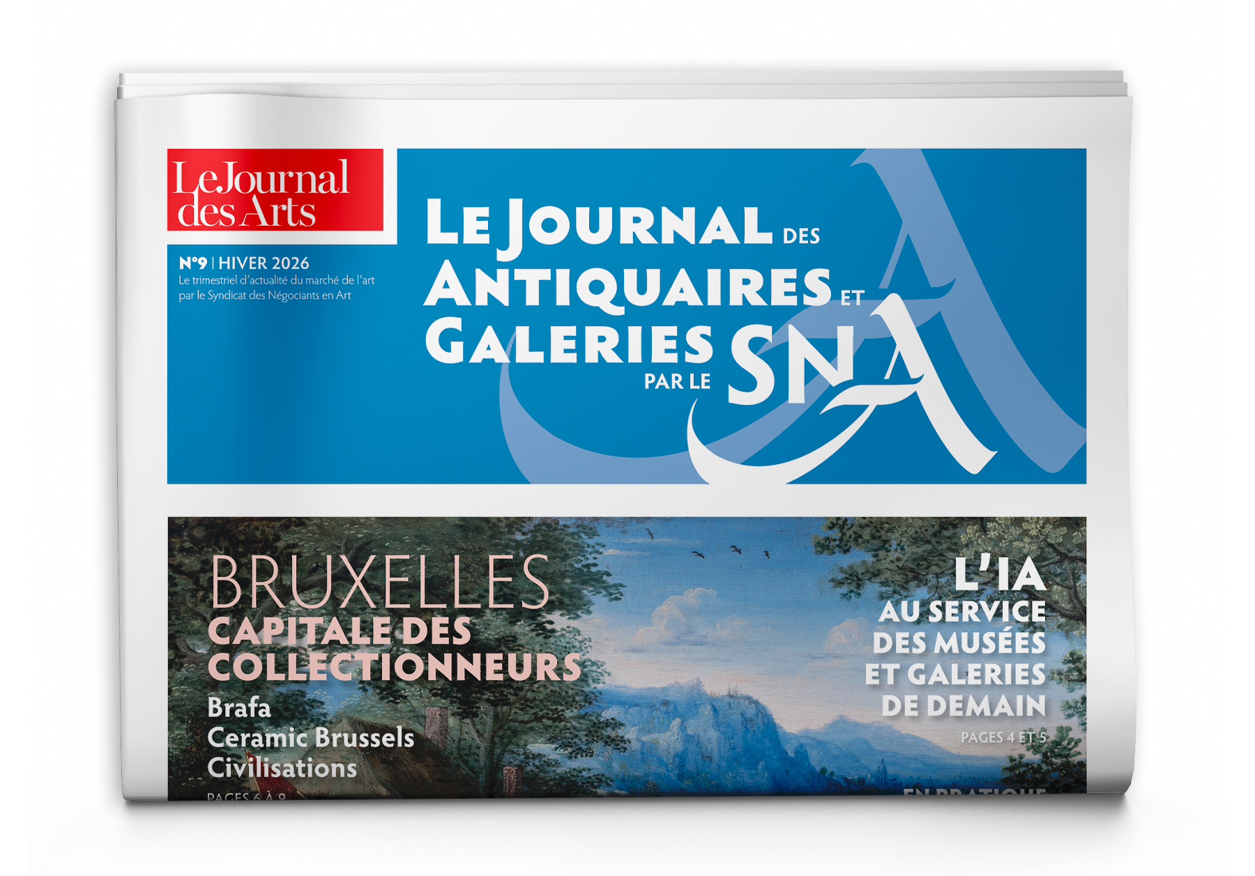 Le N°9 du Journal des Antiquaires et Galeries est paru le 23 janvier