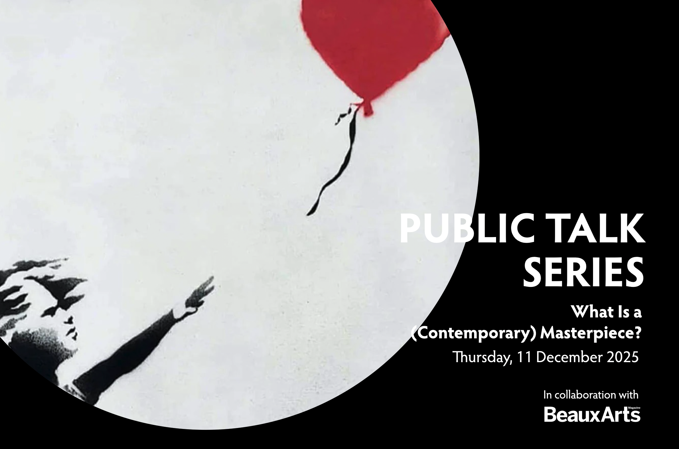 PUBLIC TALK: What Is a (Contemporary) Masterpiece?