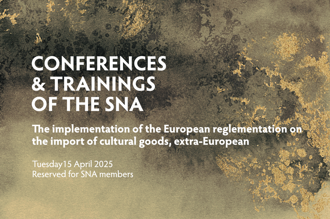 THE IMPLEMENTATION OF THE EUROPEAN REGLEMENTATION ON THE IMPORT OF CULTURAL GOODS, EXTRA-EUROPEAN