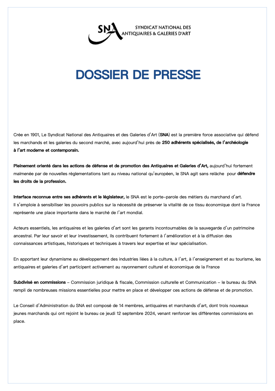 DOSSIER DE PRESSE - pour FAB 2024