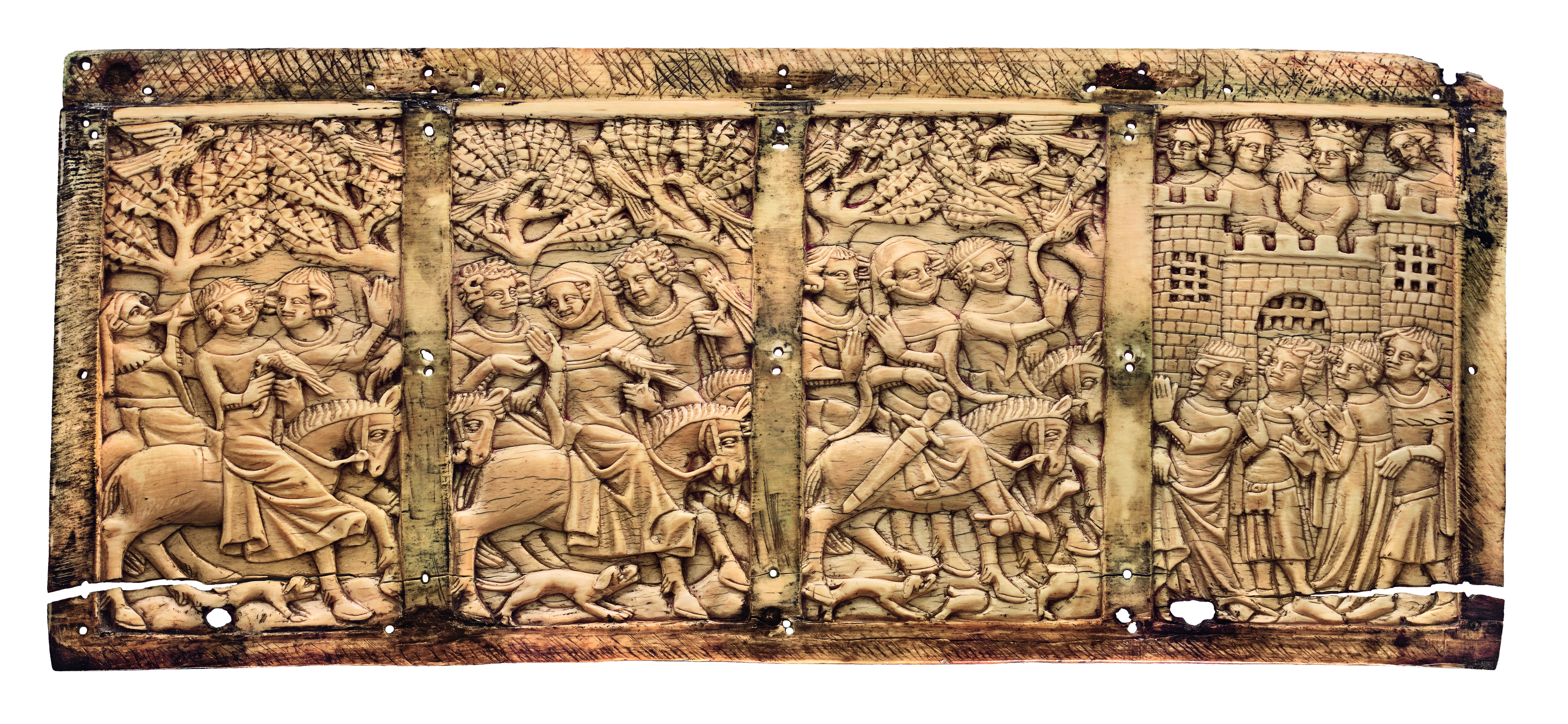 Back of a Casket : The Return of the Hawking Party ; workshop du coffret de l'académie