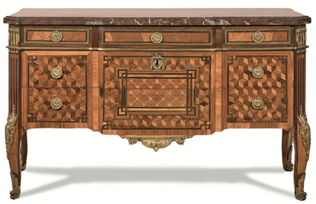 Commode provenant de l'appartement de la comtesse de Provence au château de Versailles
