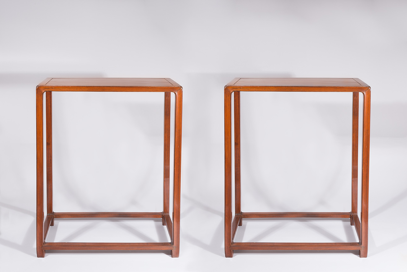 Pair Of Wooden Stand
