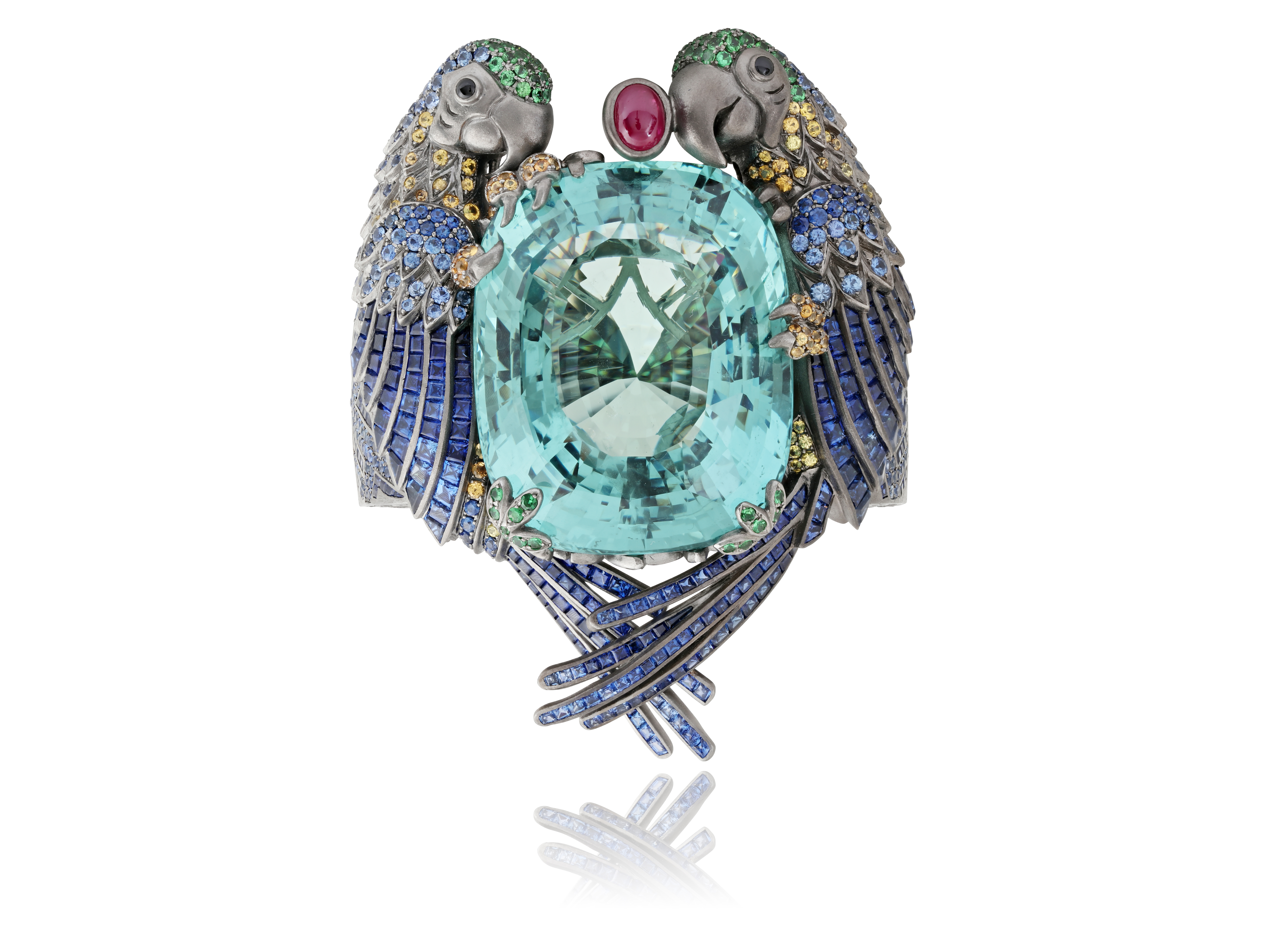 Bracelet "Perroquets", collection "Guatemala"