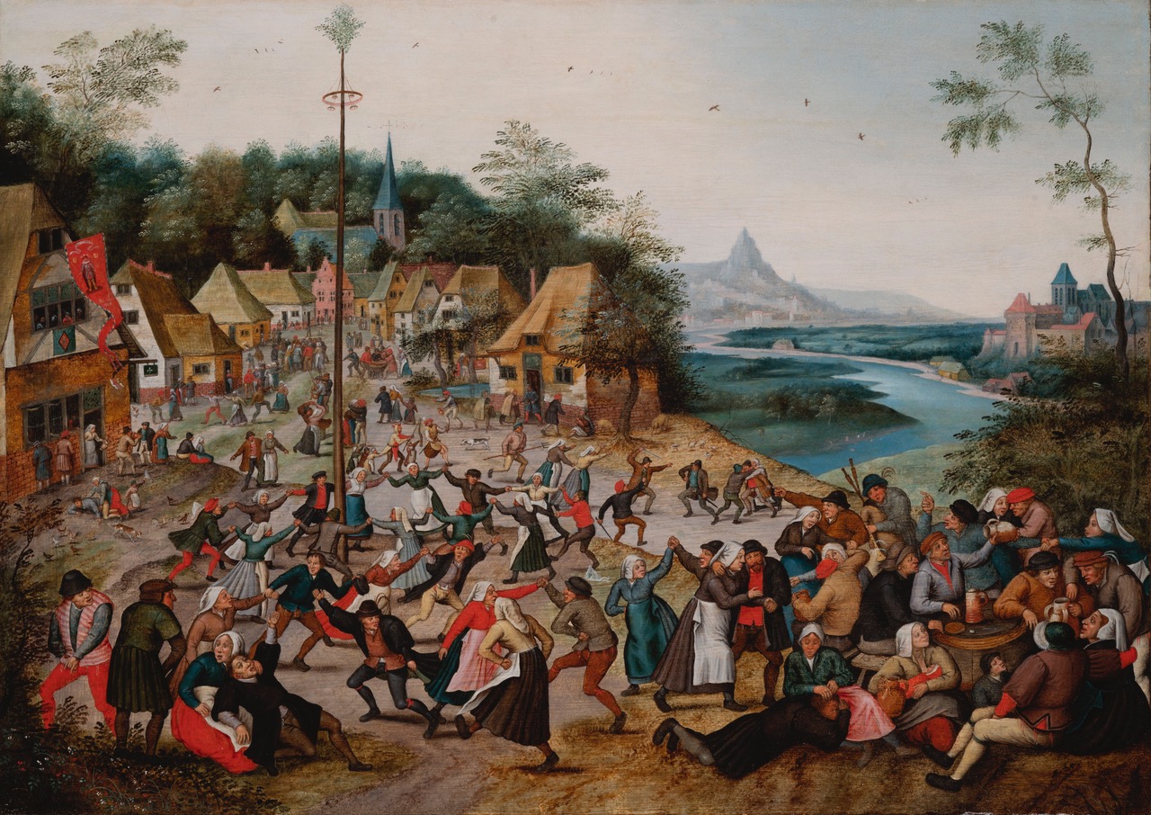 La Kermesse de saint George et la ronde autour de l'arbre de mai