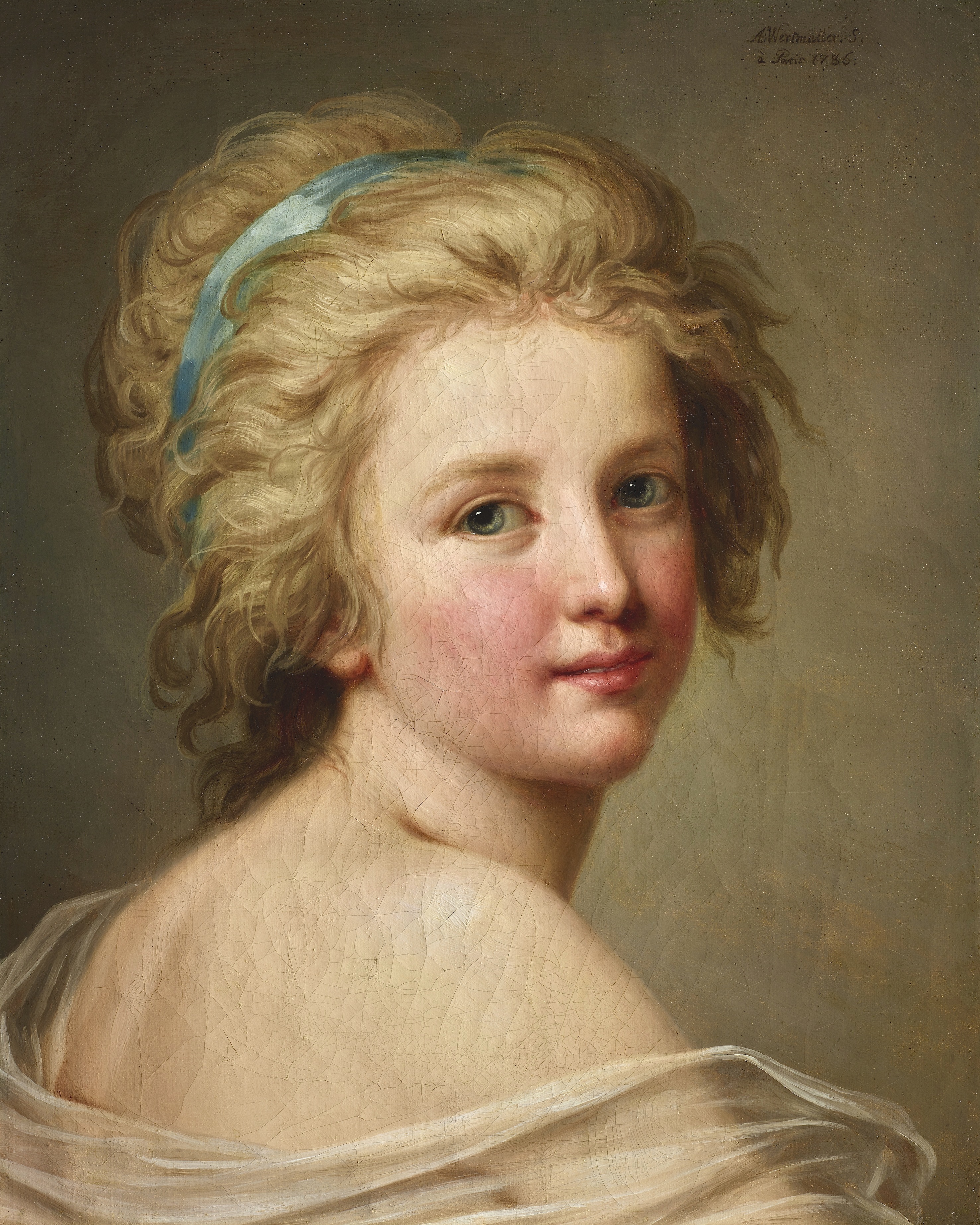 Portrait d'une jeune fille