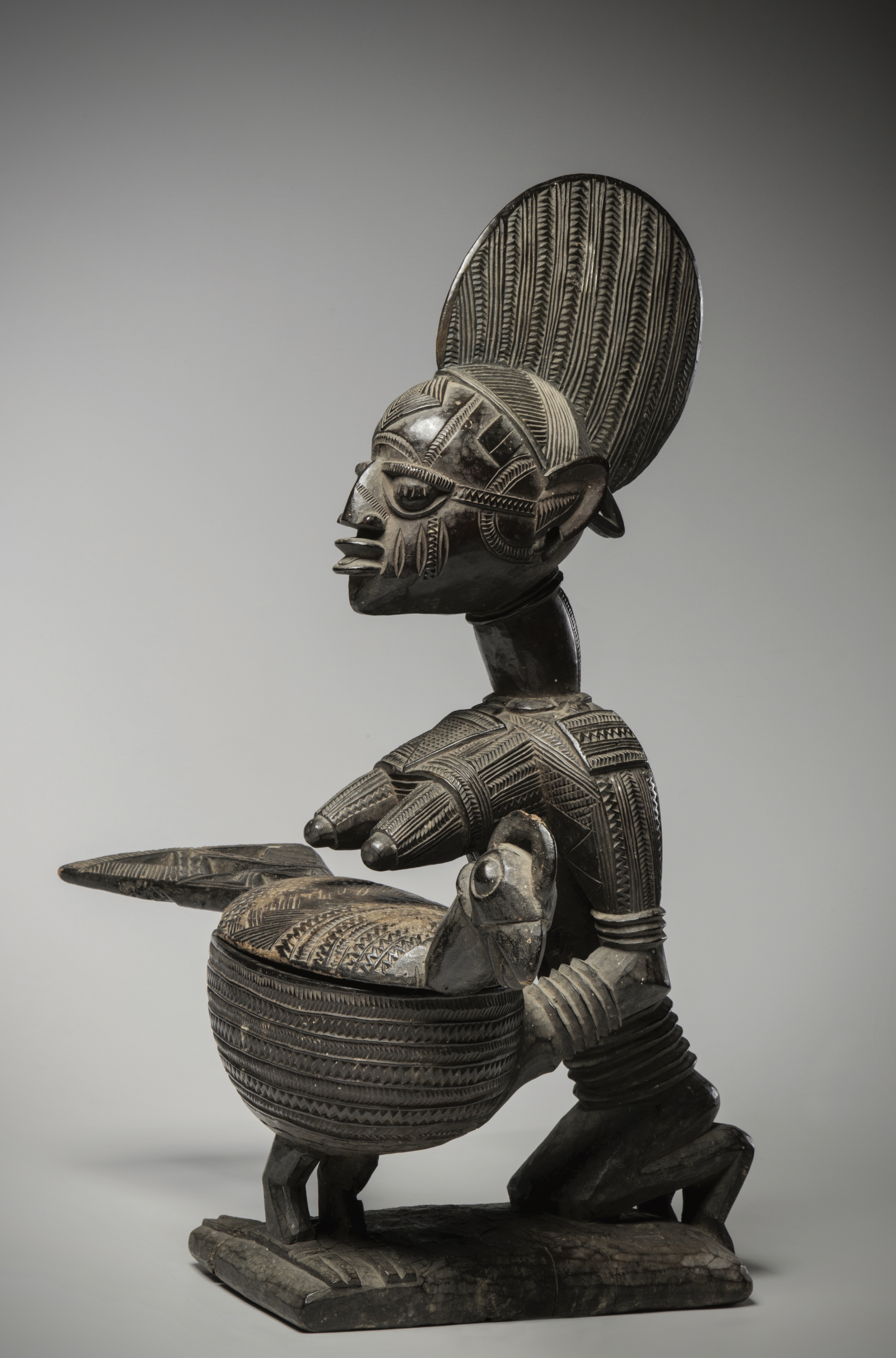 Coupe à offrande Yoruba du Nigéria
