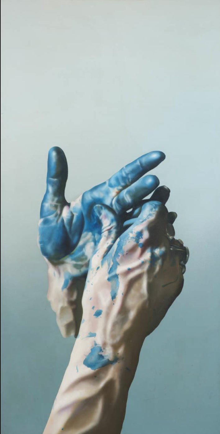 Peinture Bleue I.