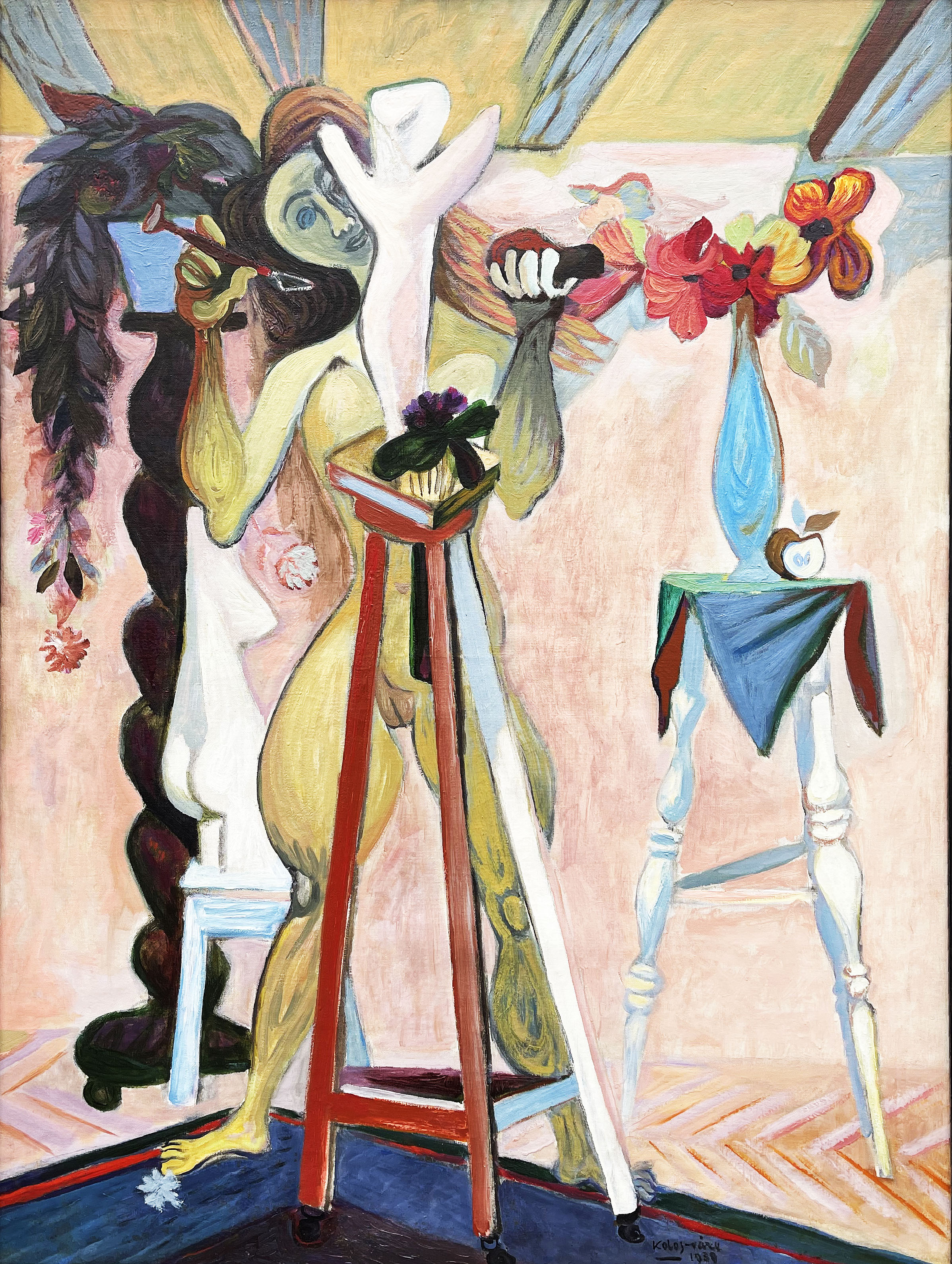 Studio of an artist