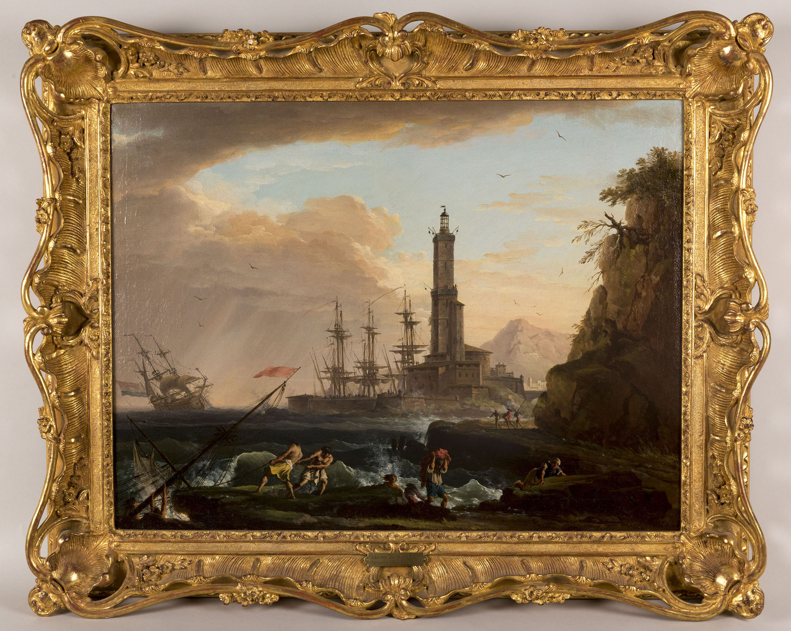 Marine, tombée du jour