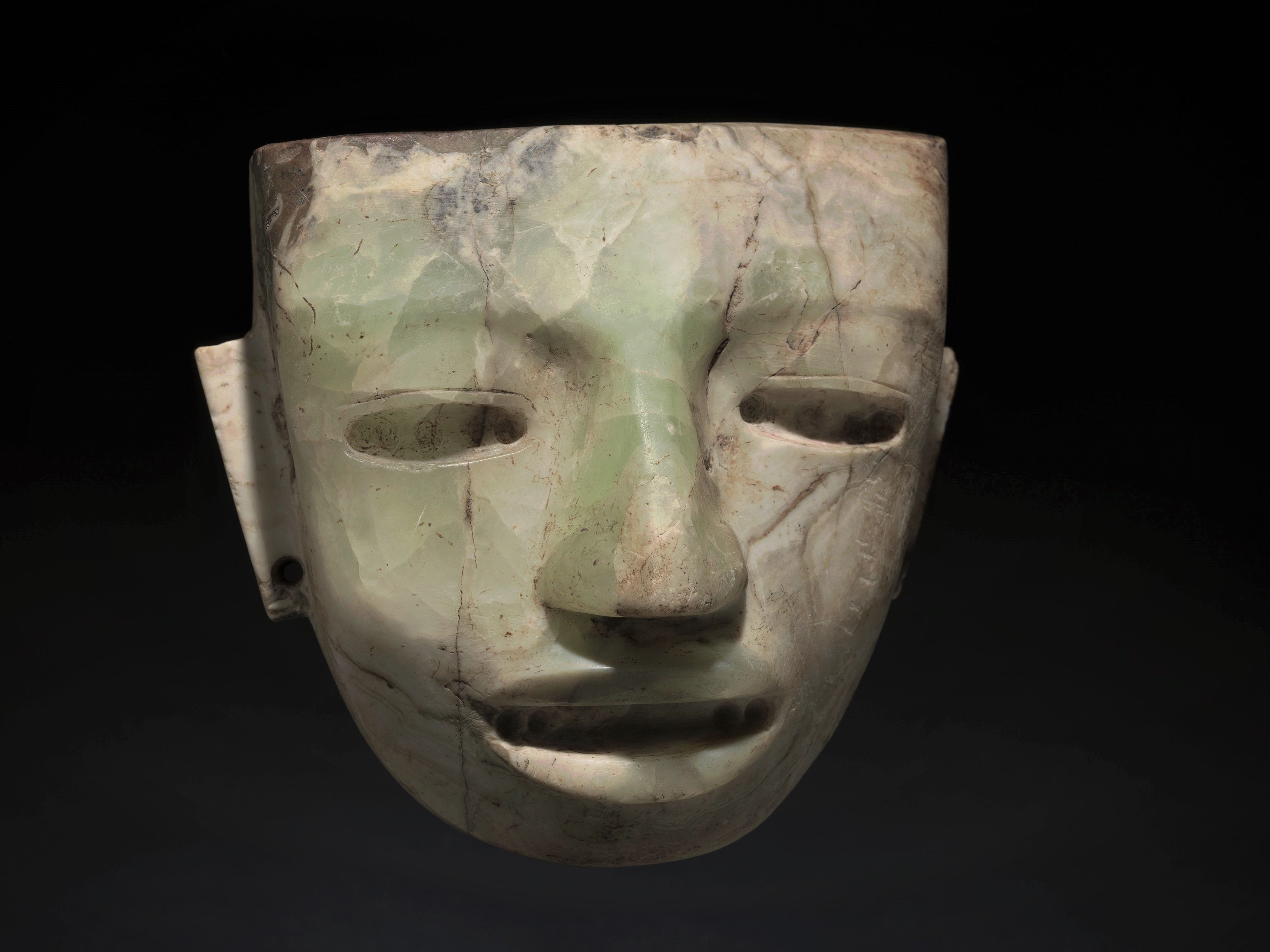 Mask of an idealised face