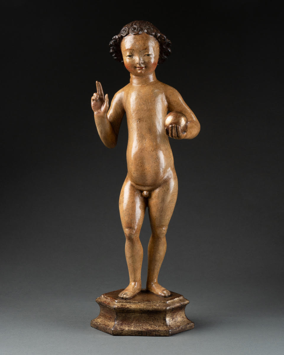 Enfant Jésus bénissant, Malines, Circa 1500