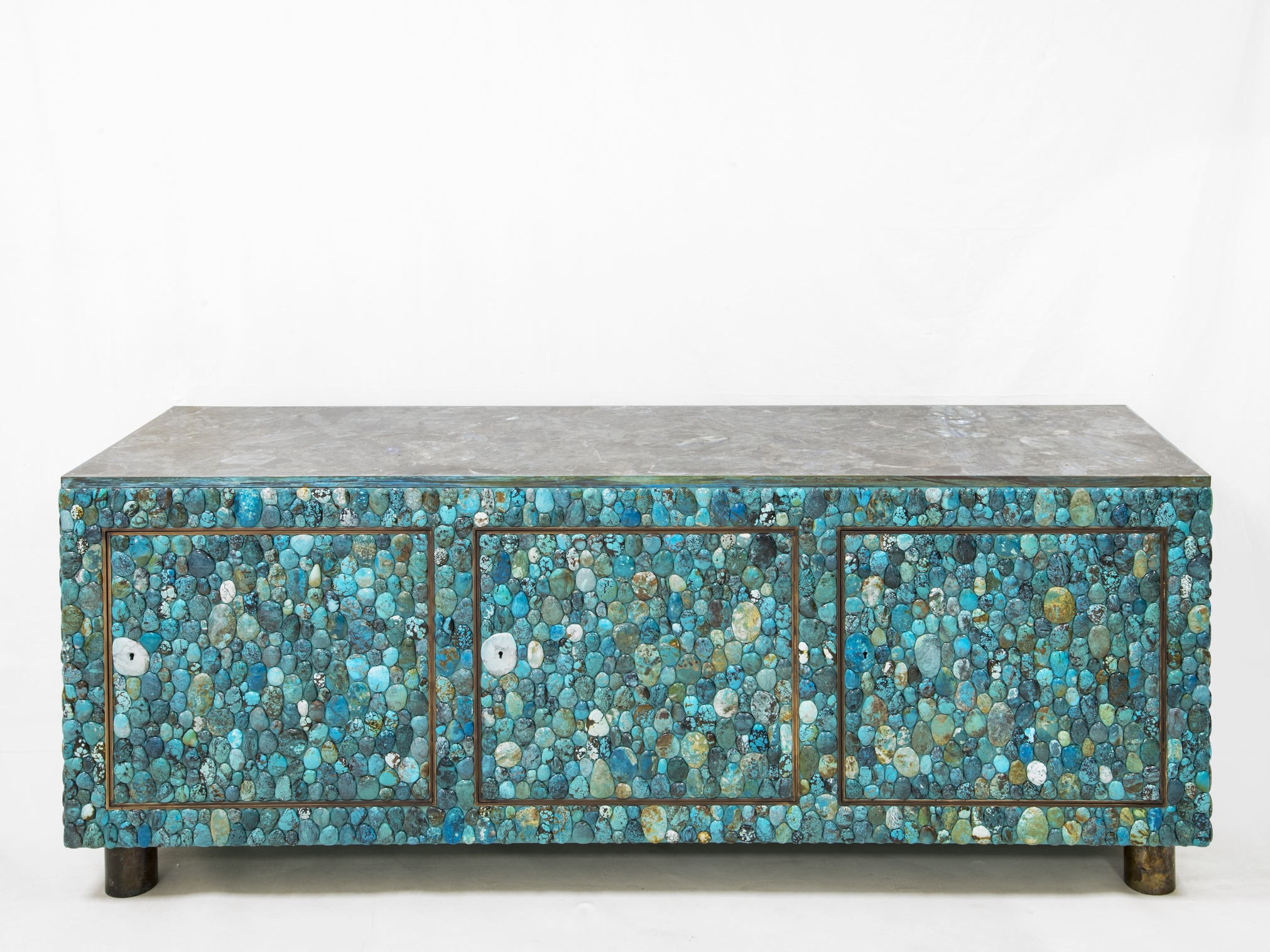 Turquoise sideboard