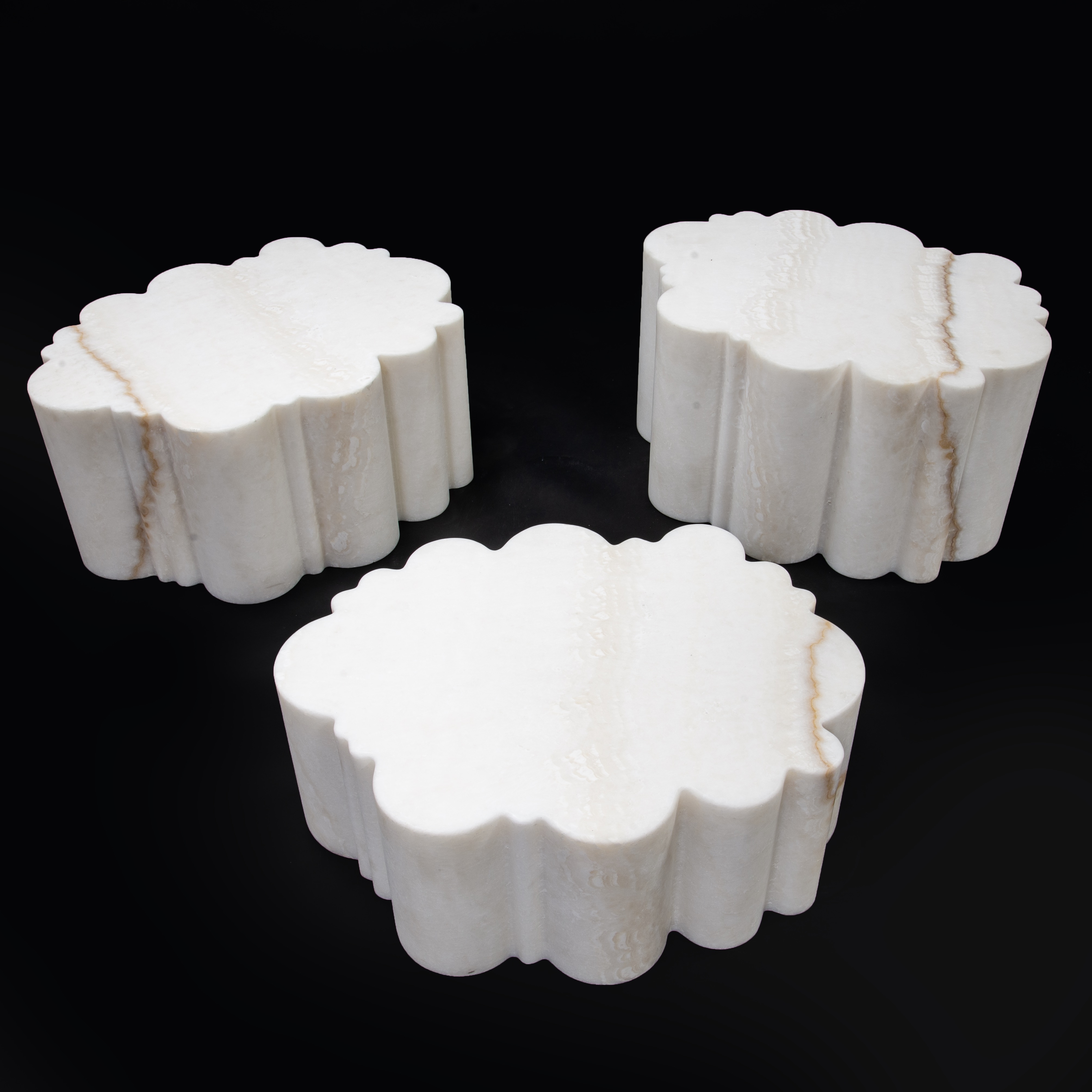 Cloud tables set onyx