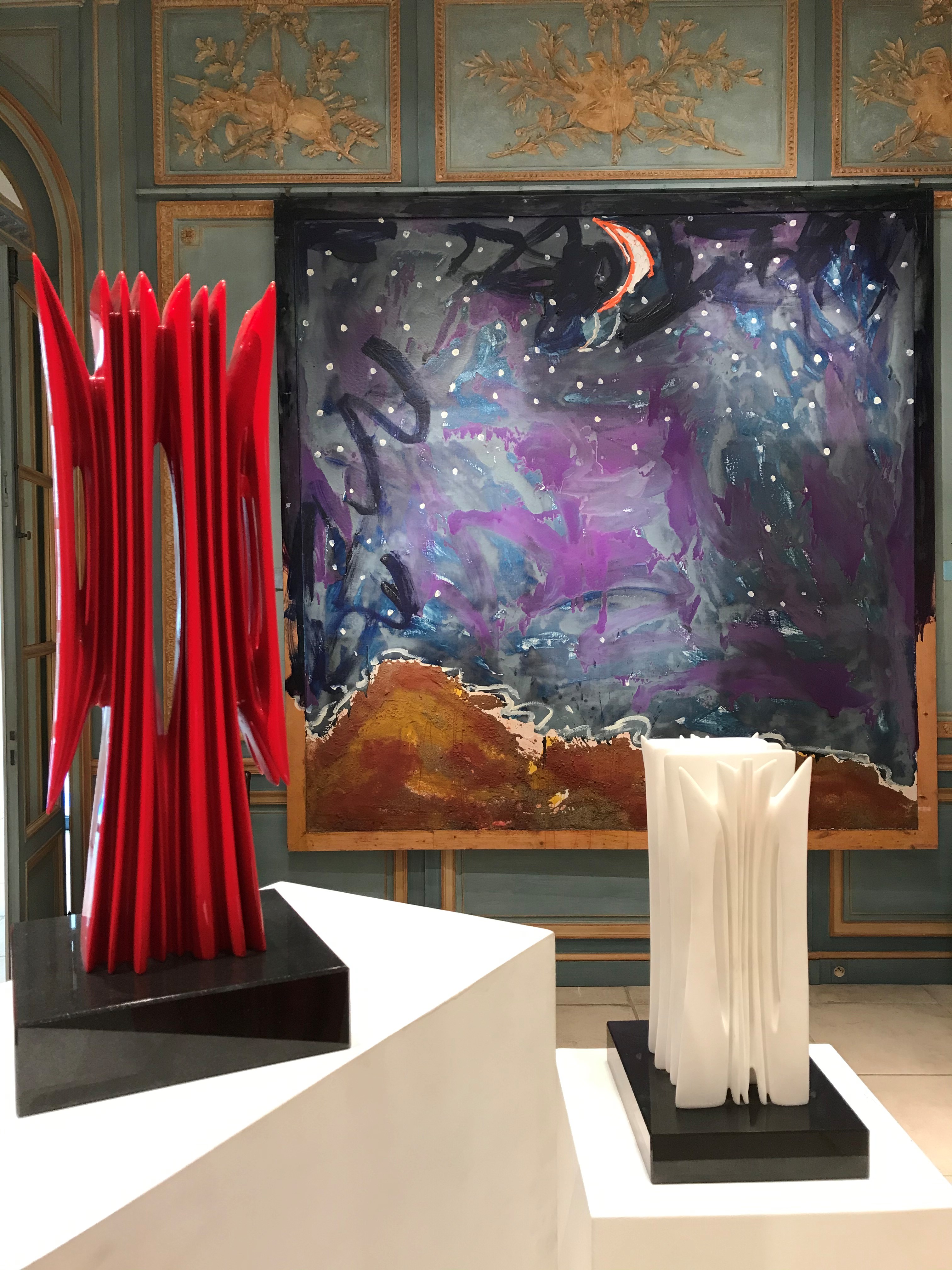 Vue de la galerie : Mario SCHIFANO – Pablo ATCHUGARRY