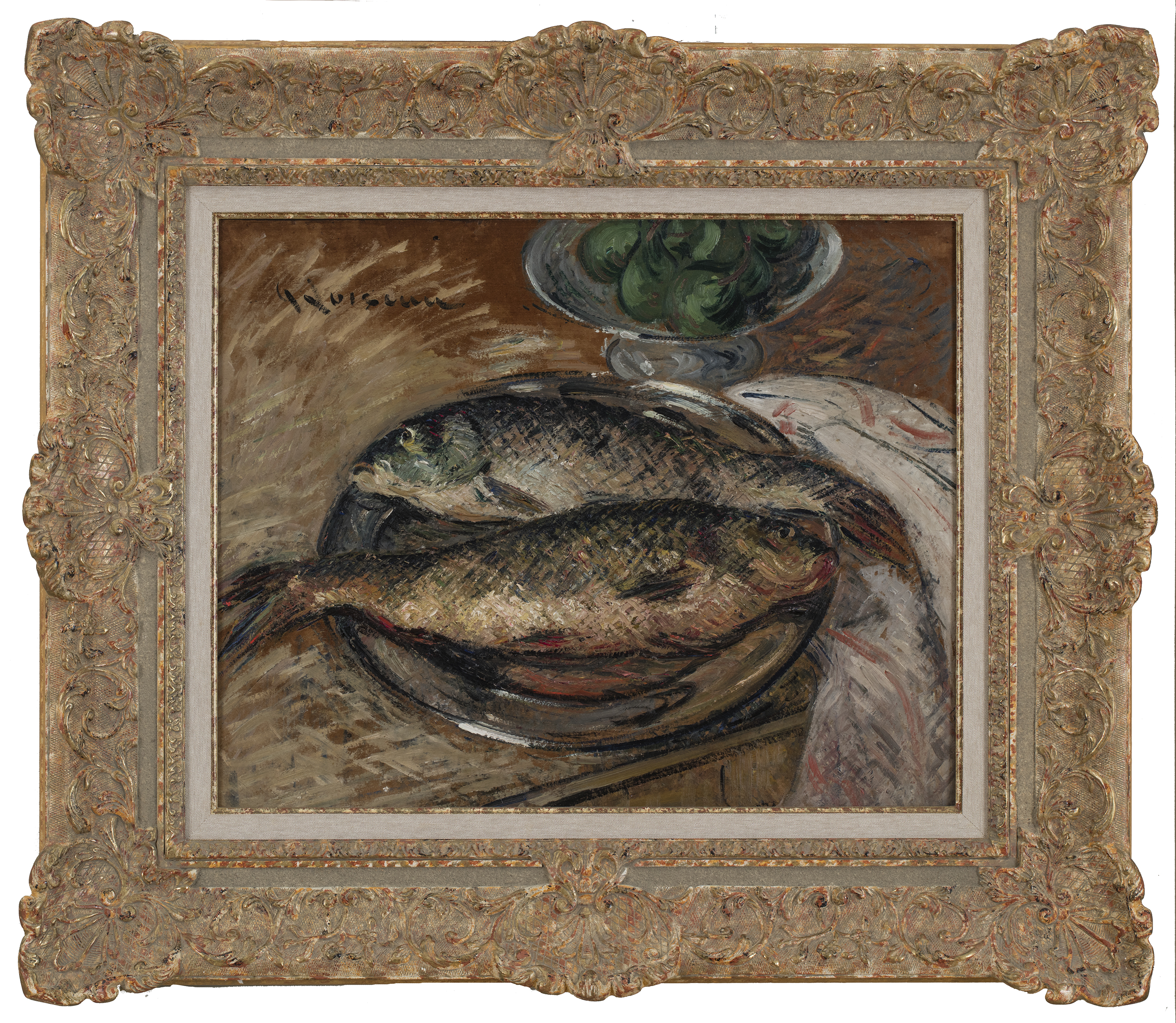 Nature morte aux carpes