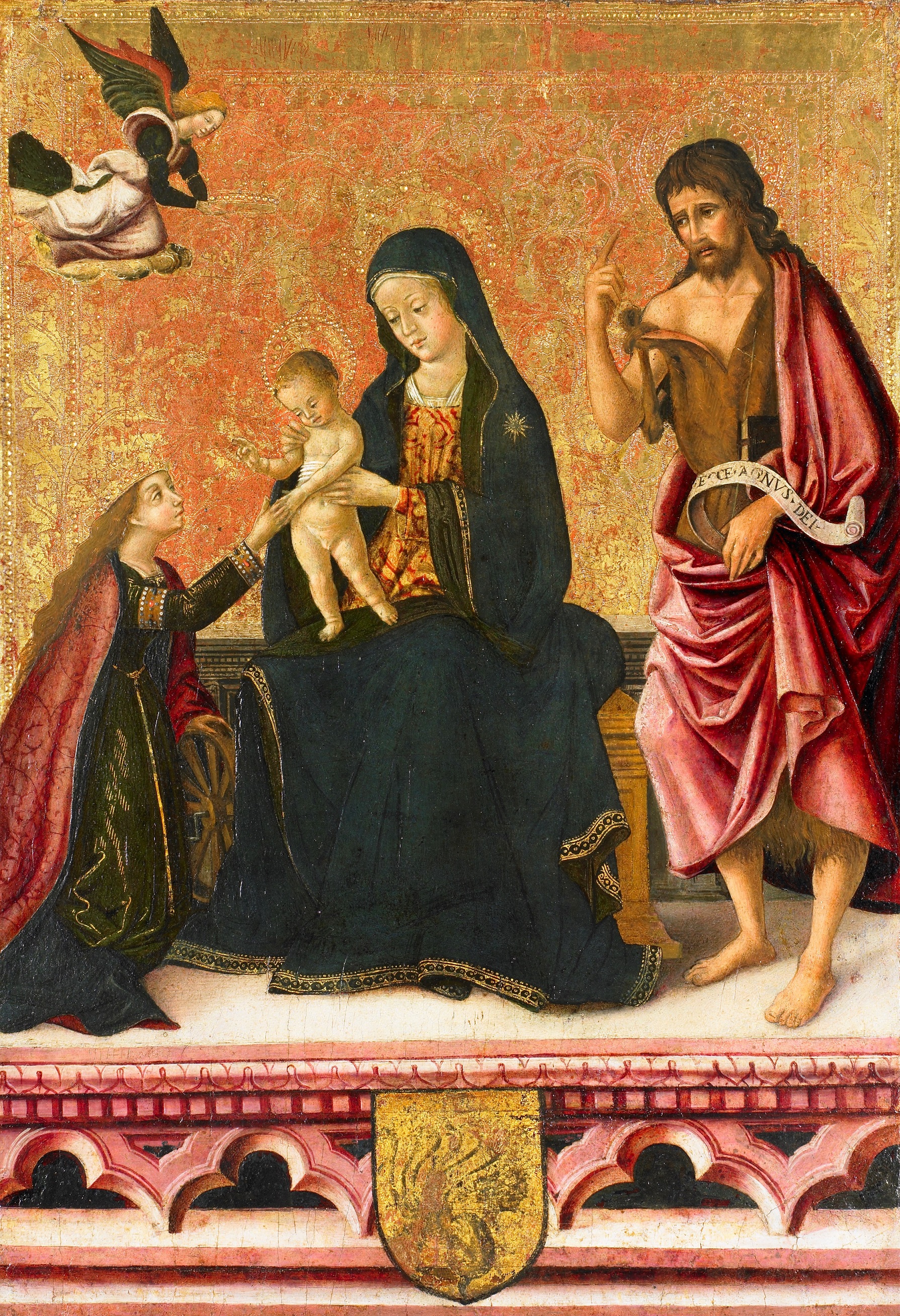 Le Mariage mystique de sainte Catherine d'Alexandrie