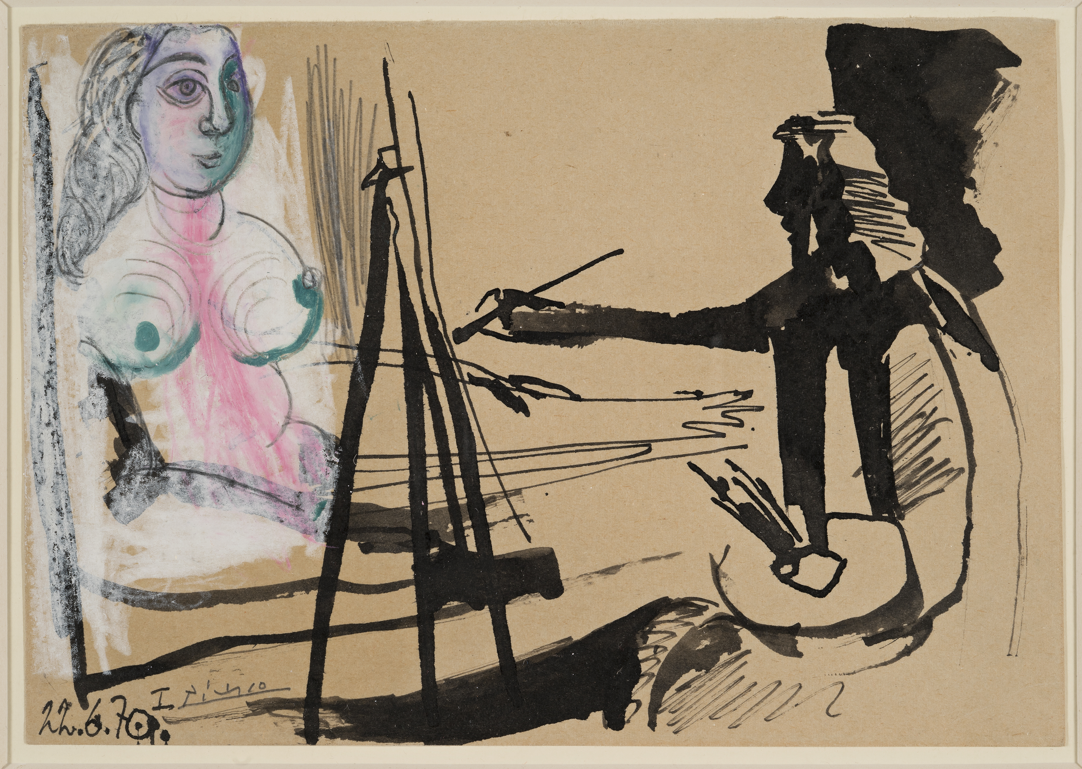 Le Peintre et son modèle
