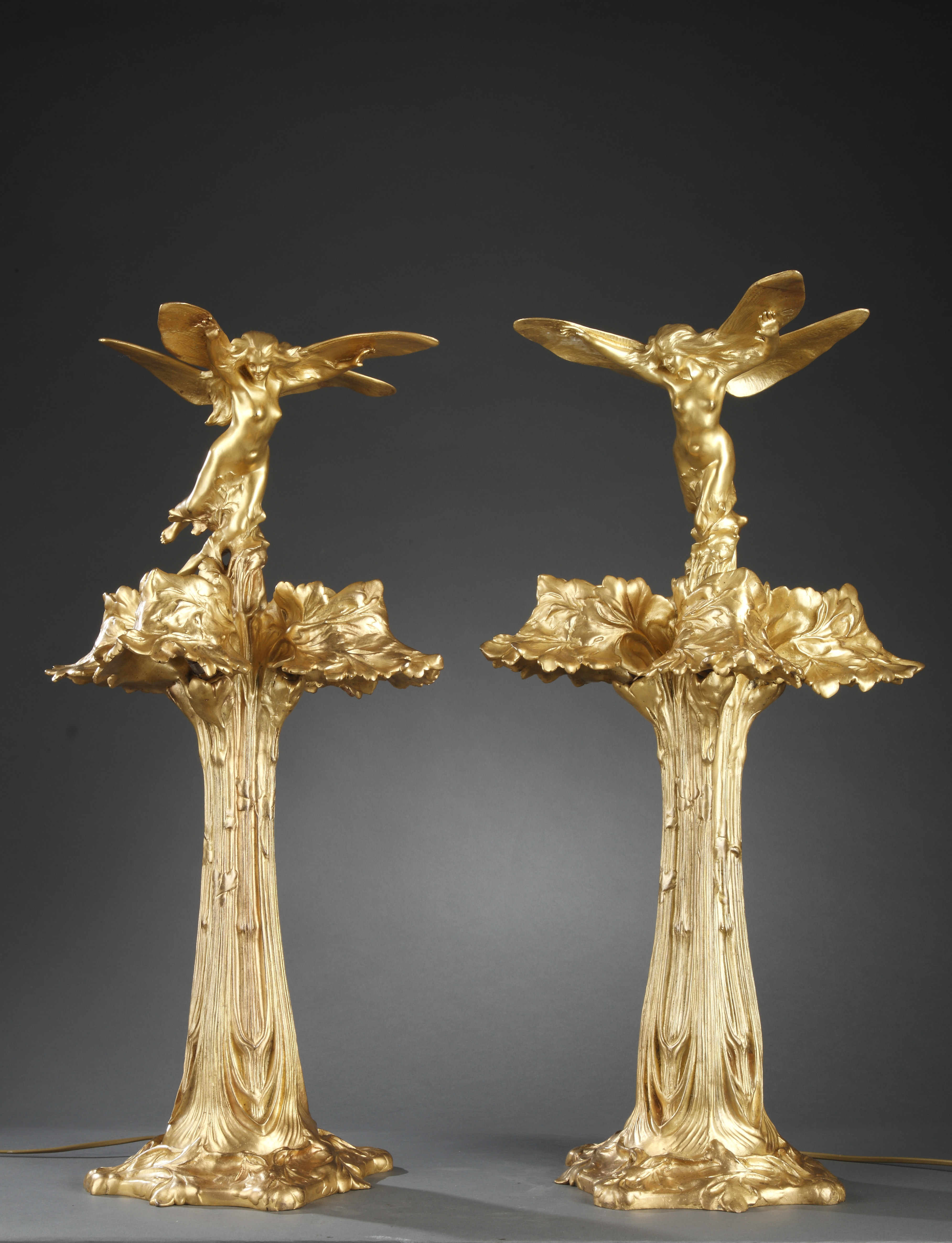Paire de lampes dites "Libellules"