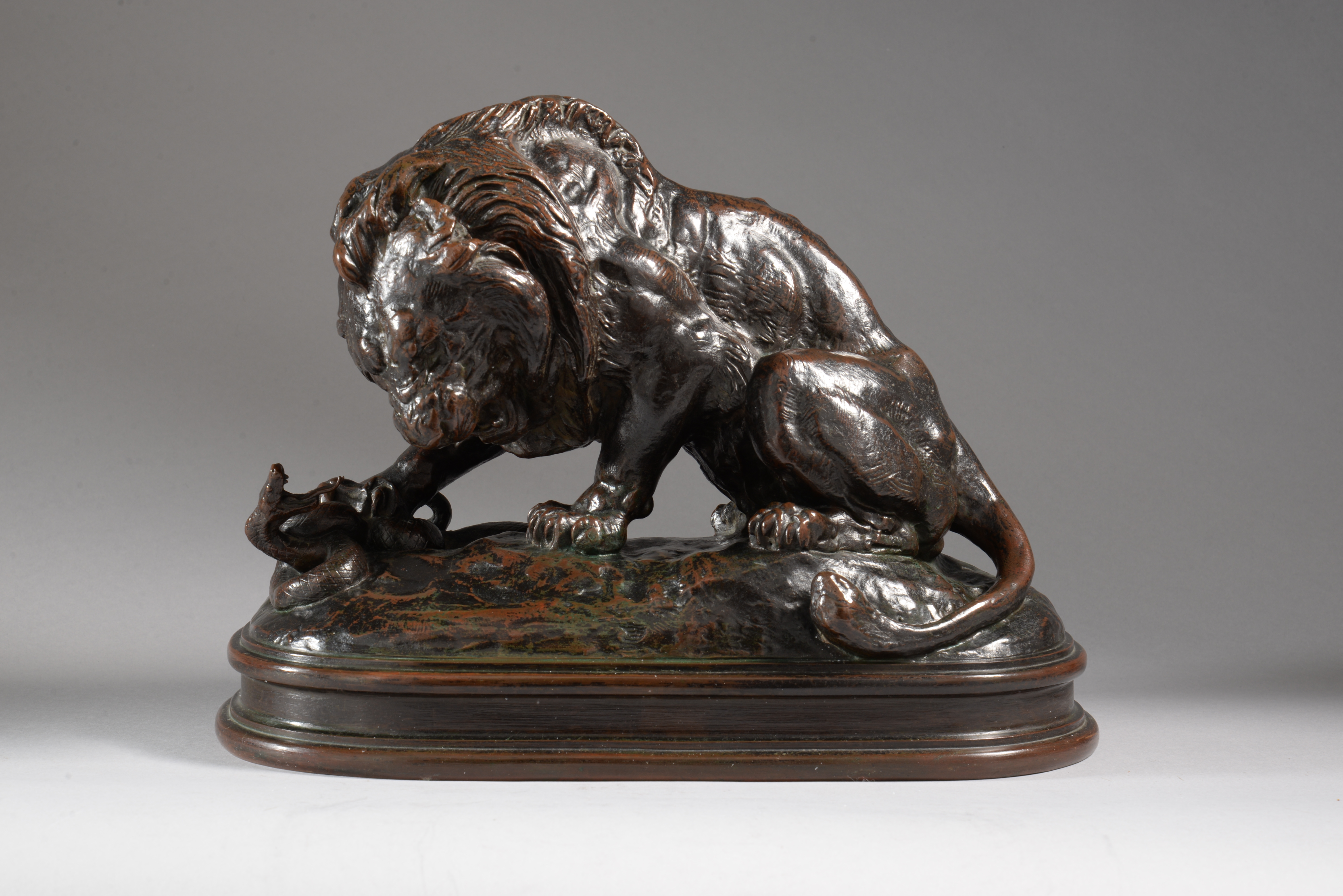 LION AU SERPENT N°1 (1838)