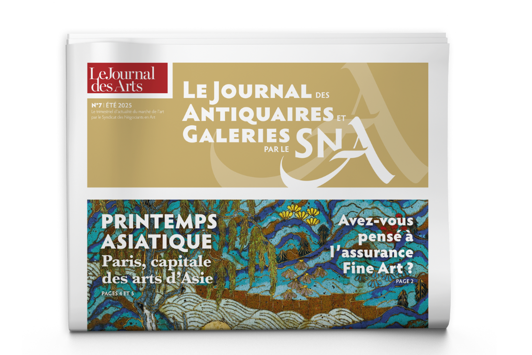 Le N°7 du Journal des Antiquaires et Galeries est paru le 6 juin
