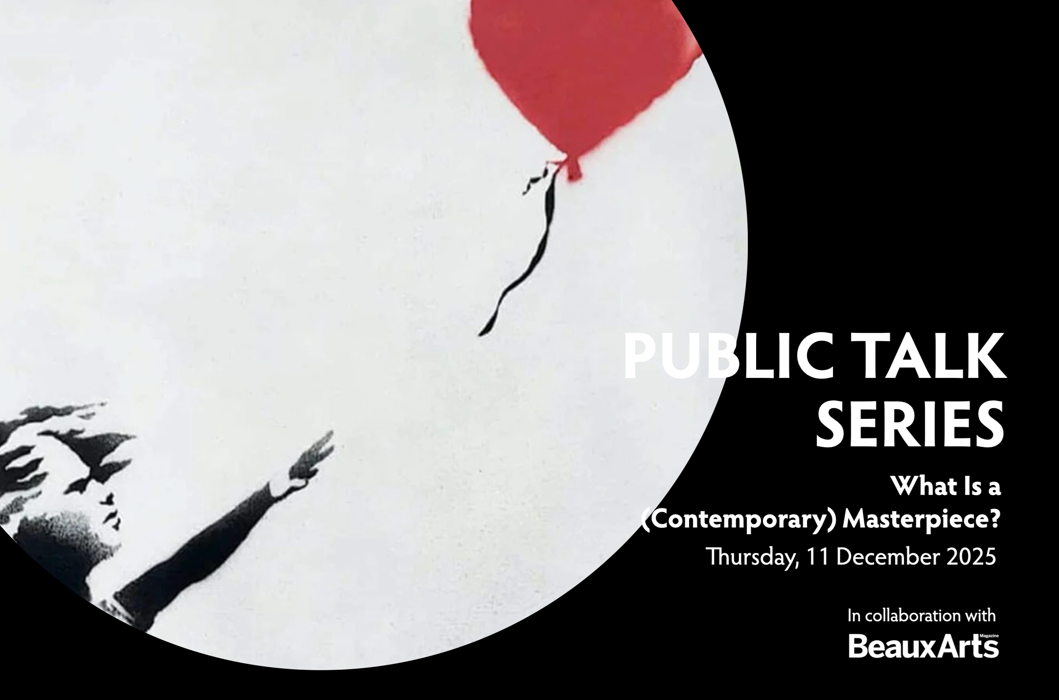 PUBLIC TALK: What Is a (Contemporary) Masterpiece?