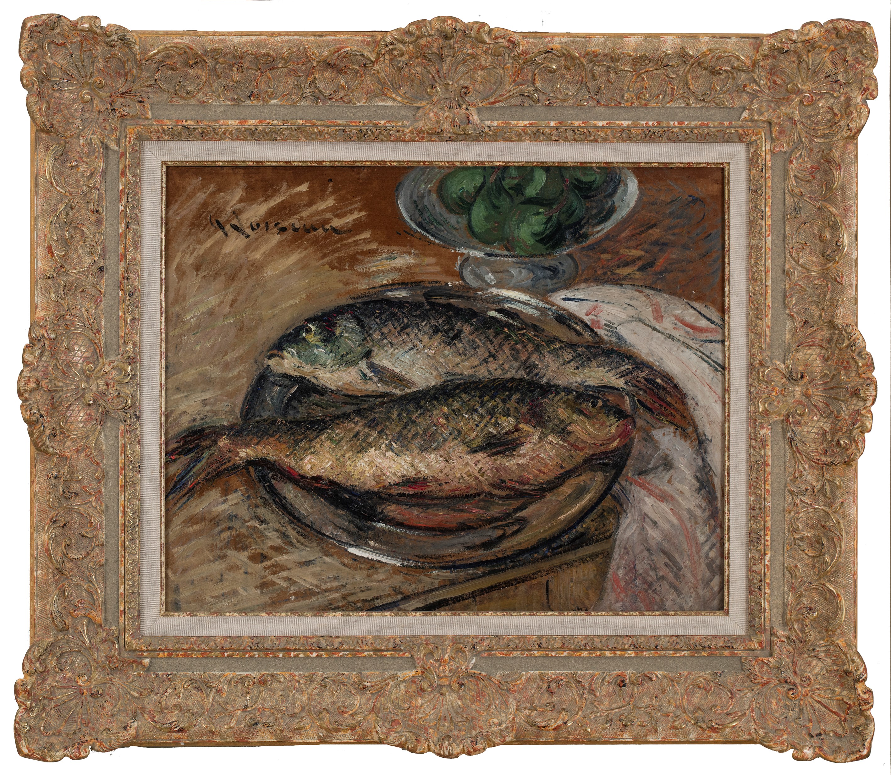 Nature morte aux carpes