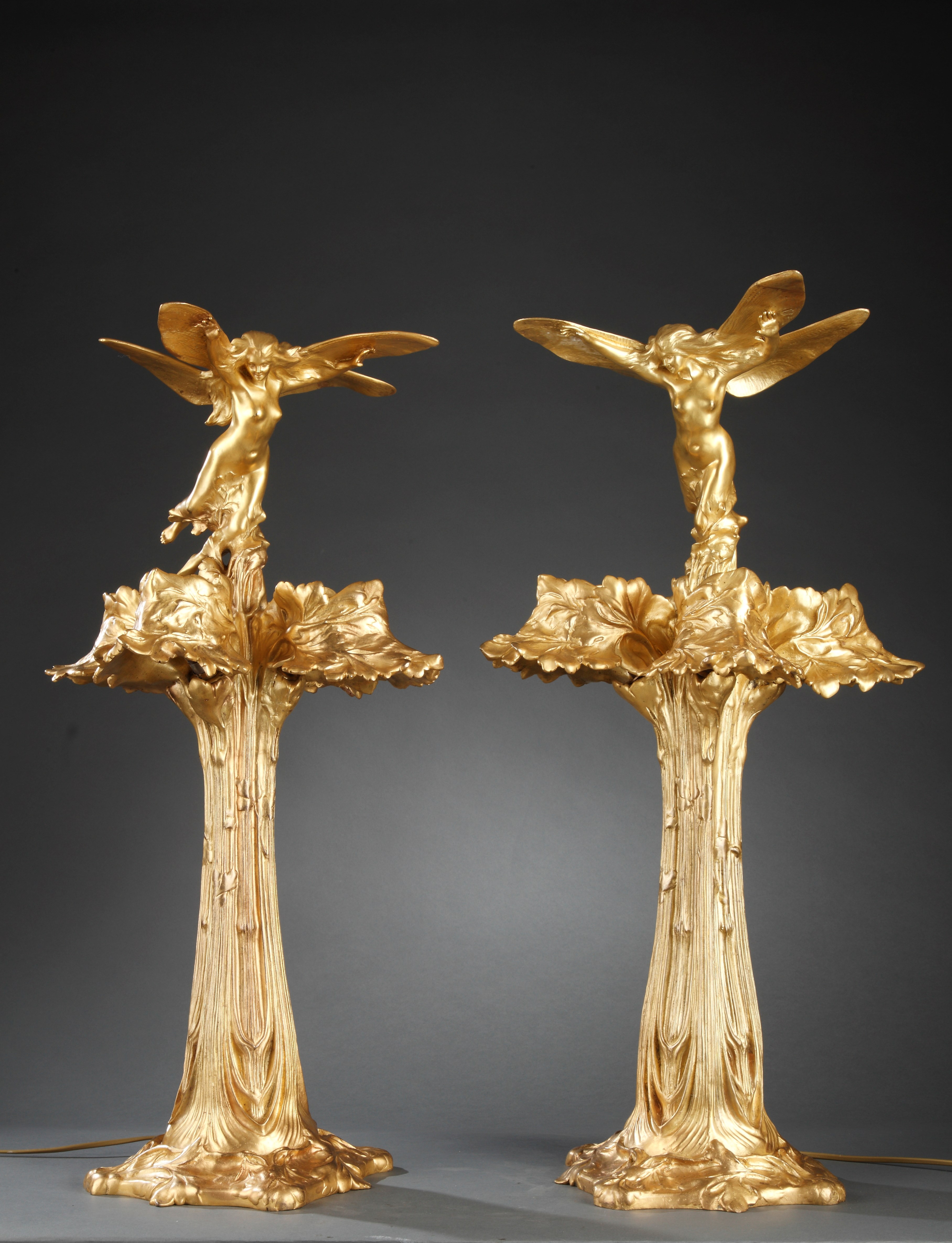 Paire de lampes dites "Libellules"