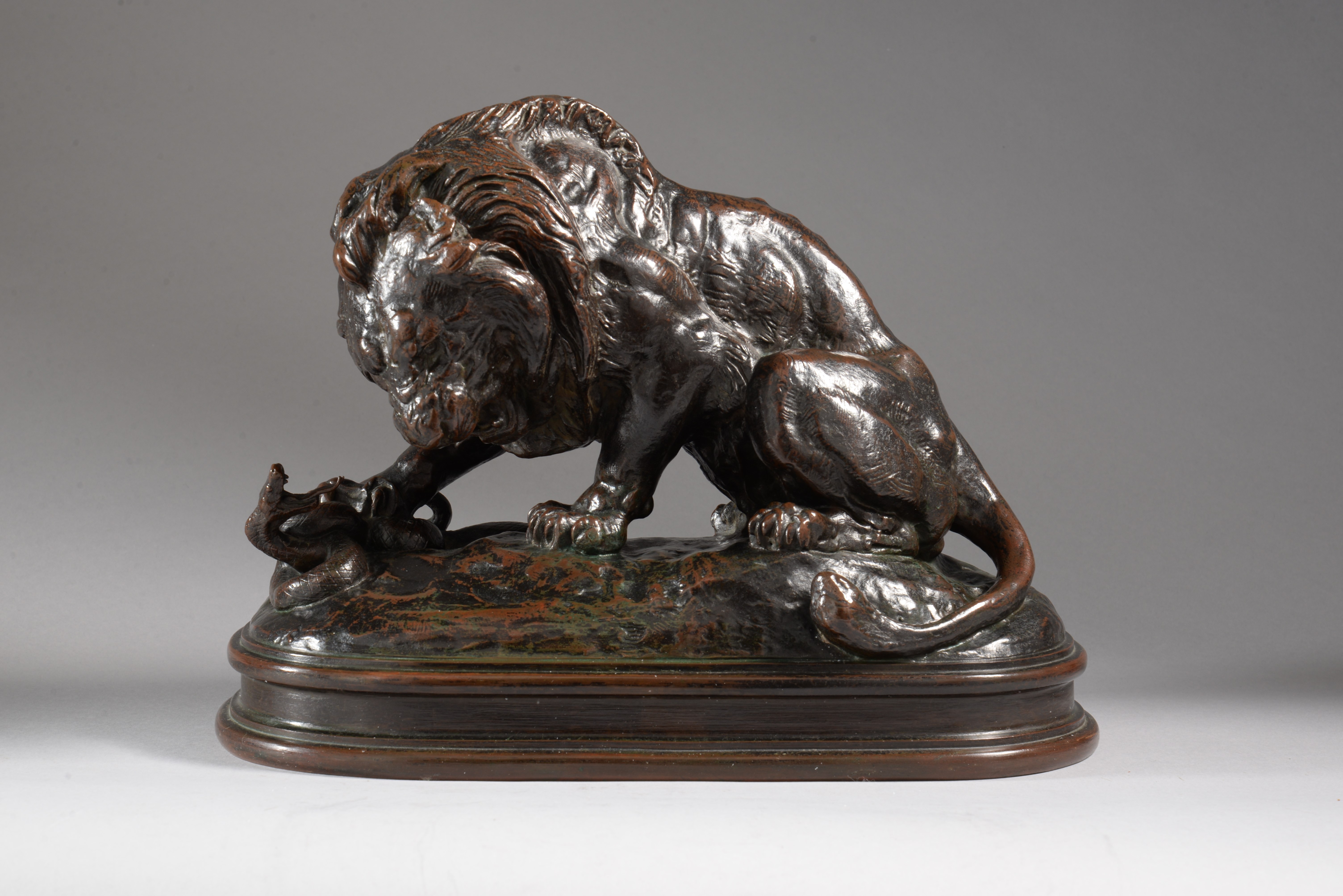 LION AU SERPENT N°1 (1838)